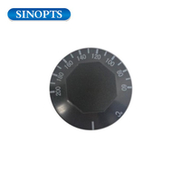 gas valve thermostat mark degree knob