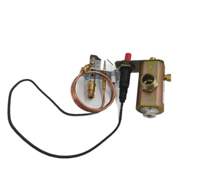 Gas heater spare parts burner system control valve, with piezoelectric igniter pilot burner