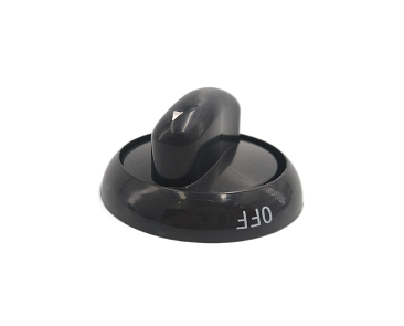SINOPTS Gas Stove Replacement Burner Black Knob 6mm aperture