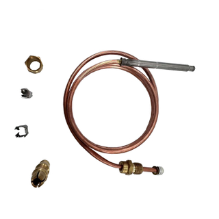 Gas Thermocouple Kit With Universal Adapter Replacement Nut 