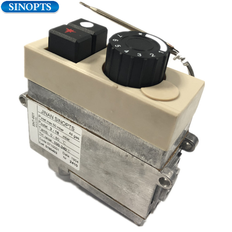100-340℃ Sinopts Multifunctional combination gas control valve without ignitor