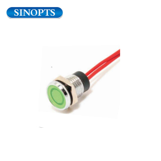 Green Metal 220V Indicator Light