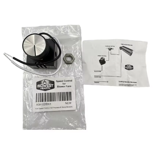 Simple potentiometer speed regulator