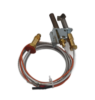 SINOPTS High Quality Polished Natural Gas ODS Pilot Burner with Electrodes and Wire