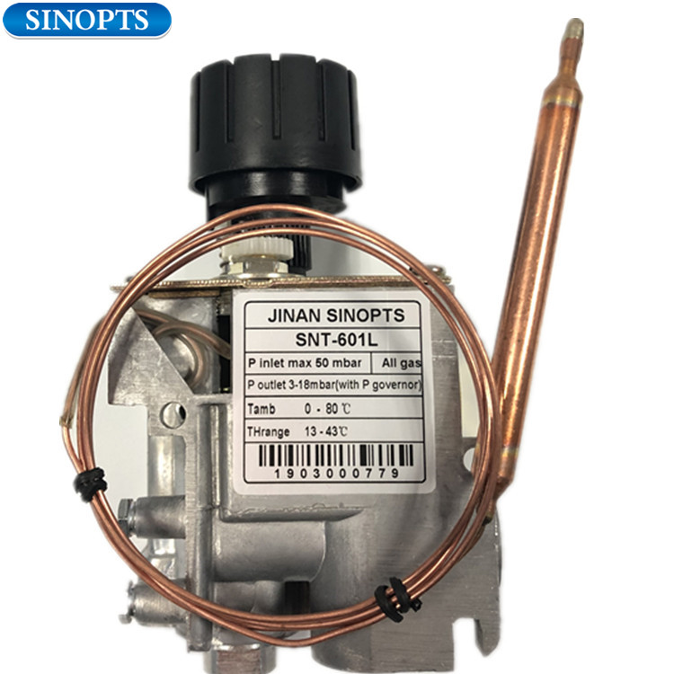 13-43℃ Sinopts Thermostatic Combination Gas Thermostat Valve 