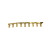  Battery Terminals Copper Crimping Cable Lug Hole Ring Female Pin Brass Material Tin Plating