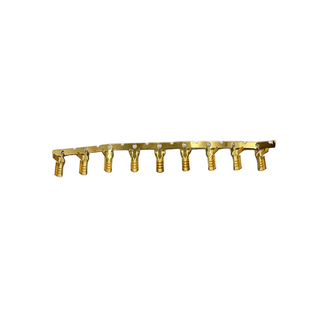  Battery Terminals Copper Crimping Cable Lug Hole Ring Female Pin Brass Material Tin Plating