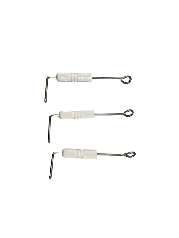 Gas Stove SPARK ELECTRODE Needle Accessories Ceramic Insulation Stainless Steel, Heat-resistant And Durable, Compatible with Most Brands