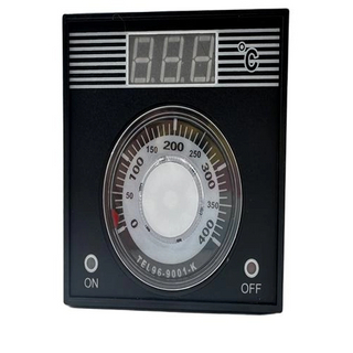 Sinopts TEL96-9001K Digital Display Temperature Controller Black