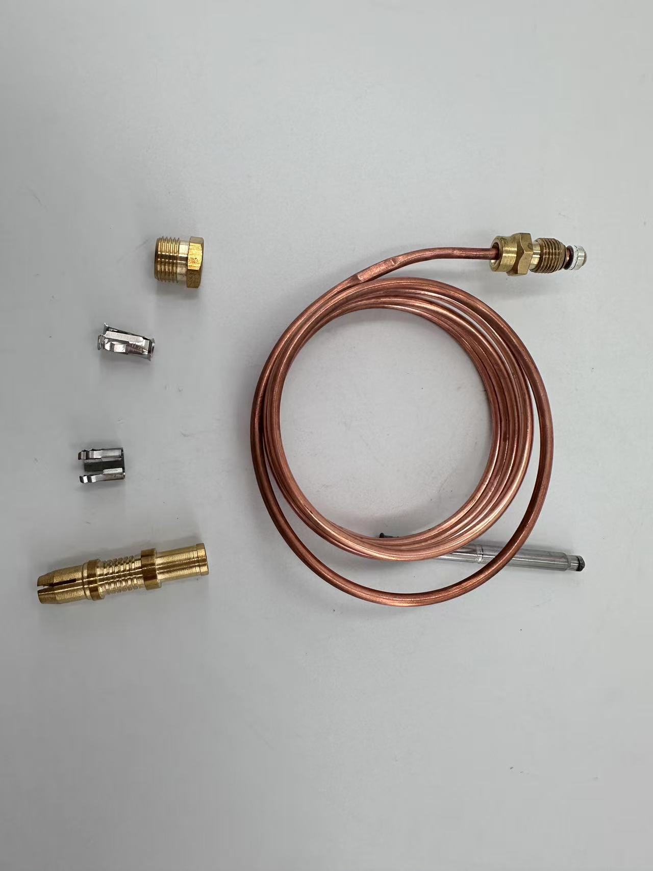 Gas Thermocouple Kit With Universal Adapter Replacement Nut 