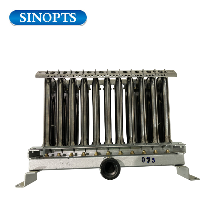 11 Rows NG And LPG Gas Water Heater Burner Tray
