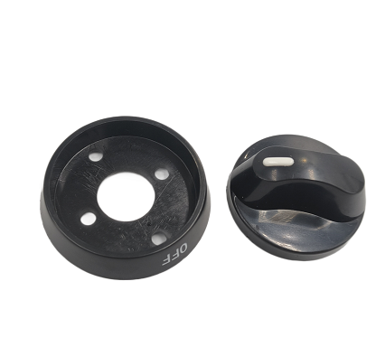 SINOPTS Gas Stove Replacement Burner Black aperture6mm Knob 
