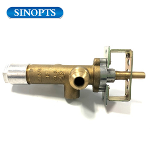 Brass gas propane heater gas valve