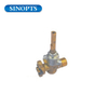 brass freestanding spare parts gas cooker valve