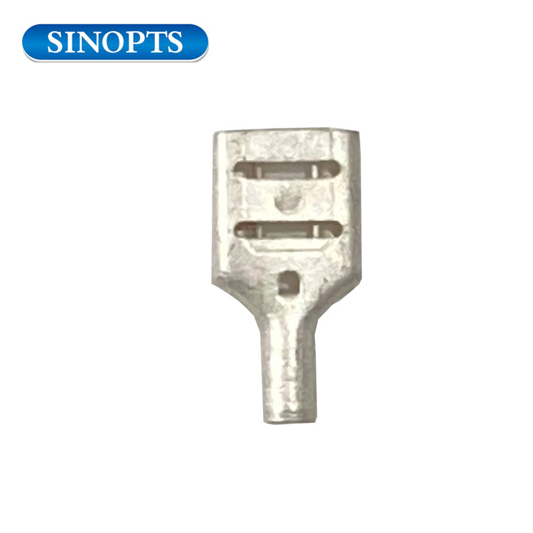 Straight 6.3 Spring And Plug Type Copper Terminal