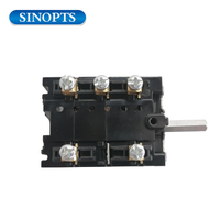 25 A 4 Position 9 Rotary Switch Replacement of FOTTAK 840511K