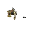 Commercial Kitchen Hotel Single Gas Ignition Valve Gas Stove Spare Parts Aluminum Body Brass Nozzle