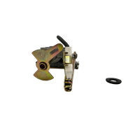 Commercial Kitchen Hotel Single Gas Ignition Valve Gas Stove Spare Parts Aluminum Body Brass Nozzle