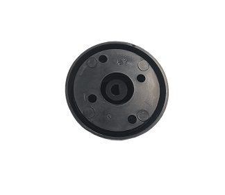 SINOPTS Gas Stove Replacement Burner Black Knob 6mm aperture