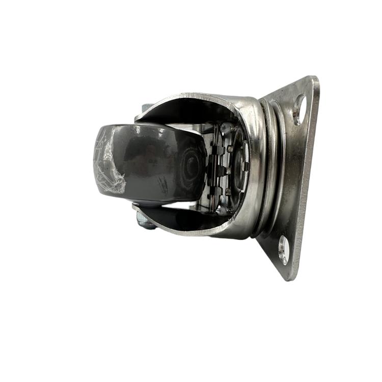 Lightweight 3-Inch (75mm) Fixed TPR Directional Wheel Silent Wear Resistant Manual Belt Bearing Tools