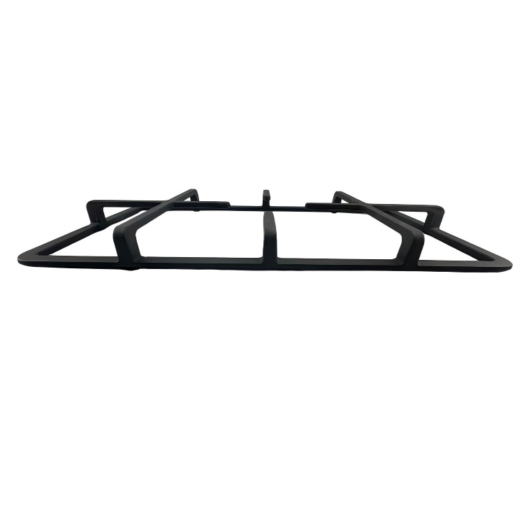 Durable Two-Burner Cast Iron Pan Supports - Perfect for Camping & Outdoor Cooking