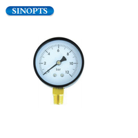 Test Water Tank Pressure Gauge with Heat Resistant 