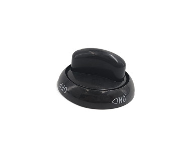 SINOPTS Gas Stove Replacement Burner Black Knob 6mm aperture