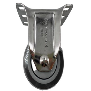 Lightweight Fixed TPR Silent Wear Resistant Foot Wheel Manual Belt Bearing Directional Wheel