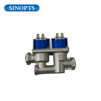 24VDC Lpg Gas Or Natural Gas Double Pole Electromagnetic Solenoid Switch Control Valve