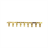  Battery Terminals Copper Crimping Cable Lug Hole Ring Female Pin Brass Material Tin Plating