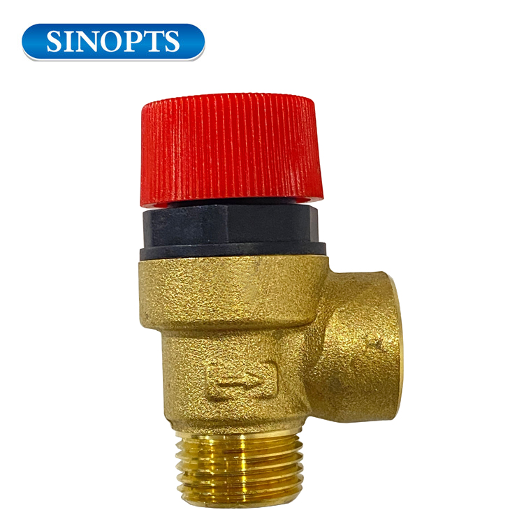 Gas Boiler Safety Brass Valve