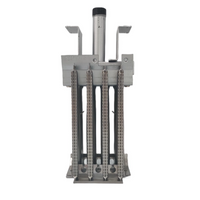 SINOPTS Commercial Gas Stove Accessories Gas Boiler Parts Four Row Stainless Steel Burner