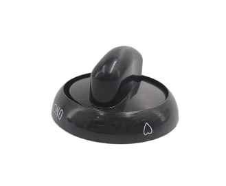 SINOPTS Gas Stove Replacement Burner Black Knob 6mm aperture