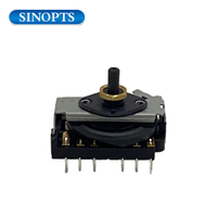 16A 250VAC Electric Stove Rotary Switch