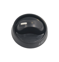 SINOPTS Gas Stove Replacement Burner Black aperture6mm Knob 