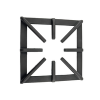 Cast Iron Enamel Gas Stove Burner Grate Pan Supports for Household and Hotel Cooking Appliance