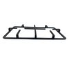 Two-Burner Cast Iron Gas Hob Support with Wok Holder for Outdoor Cooking & Indoor Gas Cooking Griddle & Grill Pan Accessory