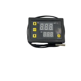 Digital Display -55-120 Degree Thermometer with Temperature Controller ABS Material NTC Sensor ODM Customizable Output