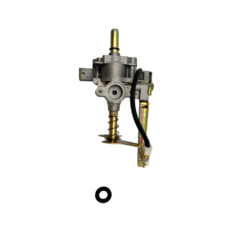 Commercial Kitchen Hotel Single Gas Ignition Valve Gas Stove Spare Parts Aluminum Body Brass Nozzle