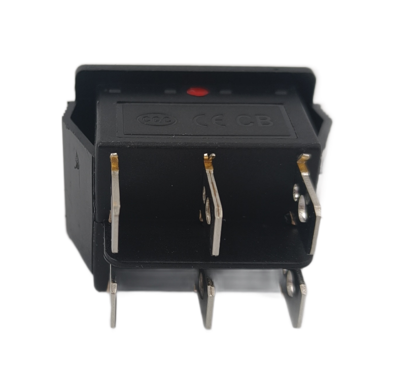 Sinopts High Performance Red Compact Rocker Switch